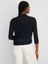 Load image into Gallery viewer, Nic + Zoe Feathered Knit Collared Cargian

