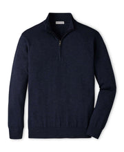 Load image into Gallery viewer, Peter Millar Canton Stripe Quarter Zip Sweater
