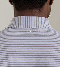 Load image into Gallery viewer, Peter Millar Albatross Stripe Cotton-Blend Piqué Polo
