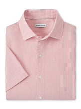 Load image into Gallery viewer, Peter Millar Coastal Stripe Cotton Lyocell Sport Shirt
