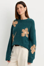 Load image into Gallery viewer, One Grey Day Flora Pullover
