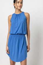 Load image into Gallery viewer, Lilla P Smocked Crewneck Dress
