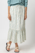 Load image into Gallery viewer, Lilla P Printed Long Peplum Skirt
