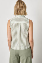 Load image into Gallery viewer, Lilla P Stripe Sleeveless Shirt
