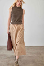Load image into Gallery viewer, Lilla P Mixed Media Mock Neck Dress
