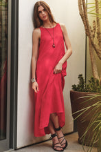 Load image into Gallery viewer, Velvet Reta Woven Linen Dress
