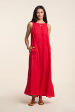 Load image into Gallery viewer, Velvet Reta Woven Linen Dress
