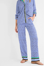 Load image into Gallery viewer, Nic + Zoe Mosaic Trimmed Lenox Wide Leg Pant
