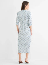 Load image into Gallery viewer, Nic + Zoe Clipped Dot Liana Shirt Dress
