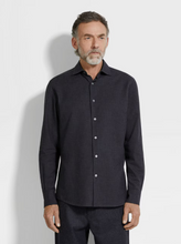 Load image into Gallery viewer, Zegna Check Cashco Long Sleeves Shirt

