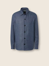 Load image into Gallery viewer, Zegna Solid Cashmere Linen And Silk Overshirt
