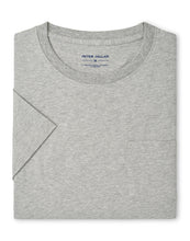 Load image into Gallery viewer, Peter Millar Crown Comfort Heathered Short-Sleeve Pocket Tee
