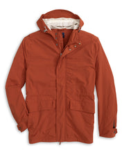 Load image into Gallery viewer, Johnnie-O Littlestone Hooded Waterproof 3/4 Rain Jacket

