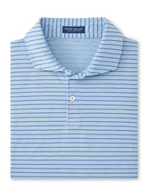 Load image into Gallery viewer, Peter Millar Journeyman Stripe Short-Sleeve Polo
