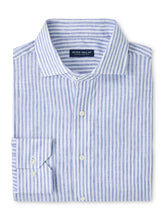 Load image into Gallery viewer, Peter Millar Astino Lino Stripe Sport Shirt
