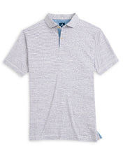 Load image into Gallery viewer, Johnnie-O Thatcher Striped Slub Cotton Polo
