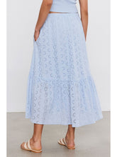 Load image into Gallery viewer, Velvet Amelia Cotton Eyelet Skirt
