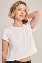 Load image into Gallery viewer, Velvet Linen Knit Casey Tee
