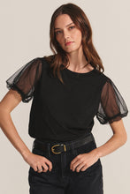 Load image into Gallery viewer, Velvet Cotton Slub Novelty Justine Top
