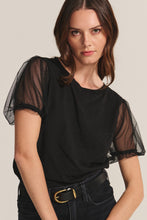 Load image into Gallery viewer, Velvet Cotton Slub Novelty Justine Top
