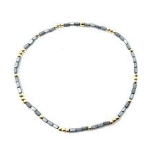 Load image into Gallery viewer, Erin Gray 2mm Harbor Dark Gray Waterproof Bracelet

