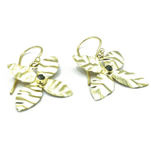 Load image into Gallery viewer, Erin Gray Cabo Flower Pyrite Earring
