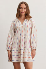 Load image into Gallery viewer, Velvet Ikat Weave Romee Dress
