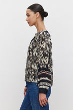 Load image into Gallery viewer, Velvet Ikat Abrielle Blouse
