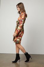 Load image into Gallery viewer, Velvet Janey Printed Satin Dress
