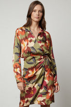 Load image into Gallery viewer, Velvet Janey Printed Satin Dress
