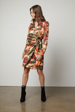 Load image into Gallery viewer, Velvet Janey Printed Satin Dress
