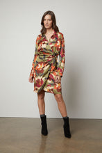 Load image into Gallery viewer, Velvet Janey Printed Satin Dress
