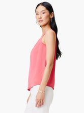 Load image into Gallery viewer, Nic + Zoe Satin Chiffon Scoop Tank
