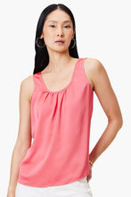 Load image into Gallery viewer, Nic + Zoe Satin Chiffon Scoop Tank
