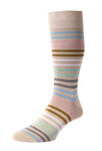 Load image into Gallery viewer, Pantherella Kilburn Stripe Sock
