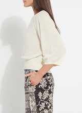 Load image into Gallery viewer, Lysse Anabela Wide Sleeve Knit Linen Sweater
