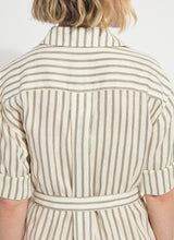Load image into Gallery viewer, Lysse Juniper Linen Tunic Shirt Dress
