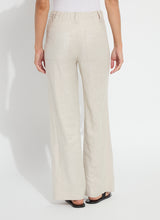 Load image into Gallery viewer, Lysse Gabriela Linen Hi Waist Pintuck Wide Leg Pant
