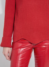 Load image into Gallery viewer, Lysse Hyacinth Cozy Rib Pullover
