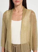 Load image into Gallery viewer, Lysse Oriana Metallic Shrug
