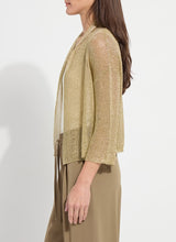 Load image into Gallery viewer, Lysse Oriana Metallic Shrug
