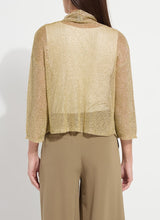 Load image into Gallery viewer, Lysse Oriana Metallic Shrug
