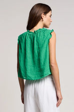 Load image into Gallery viewer, Velvet Tana Woven Linen Tank
