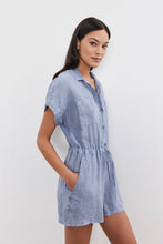 Load image into Gallery viewer, Velvet Clare Linen Romper
