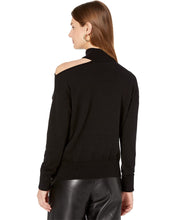 Load image into Gallery viewer, Elliott Lauren Black Magic Cold Shoulder Sweater
