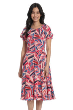 Load image into Gallery viewer, Maggie London Printed Geo Dress
