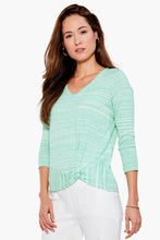 Load image into Gallery viewer, Nic + Zoe Spacedye Vital Twist Sweater
