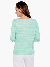 Load image into Gallery viewer, Nic + Zoe Spacedye Vital Twist Sweater
