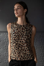 Load image into Gallery viewer, Velvet Yves Leopard Sequin Tank
